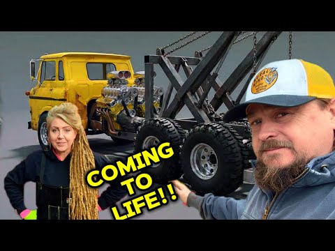 Will we make our deadline?! Building a Twin Engine Burn out Machine for Hot Rod Power Tour 2026