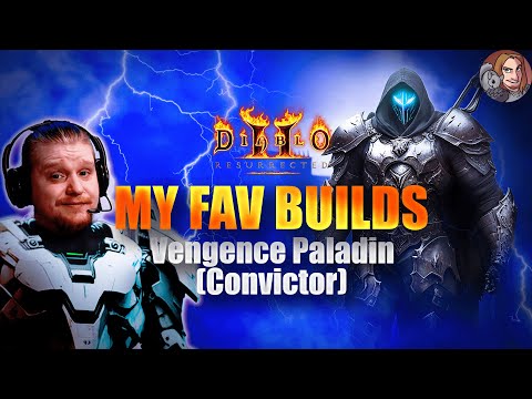 D2R My Fav Builds - Vengeance/Conviction Paladin (Convicter)