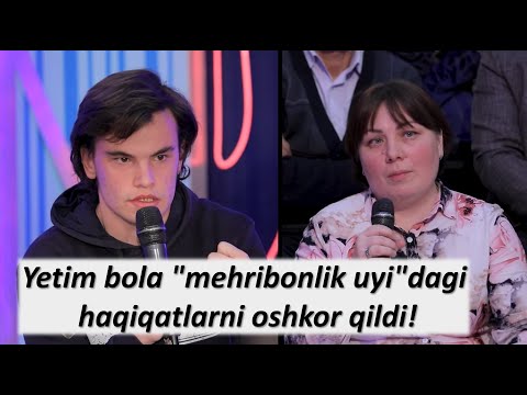 Yetim bola 'mehribonlik uyi'dagi haqiqatlarni oshkor qildi!😳
