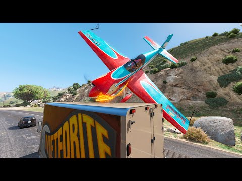 GTA 5 Epic Spiderman Ragdolls & Plane Crashes Ep.104 (Euphoria Physics)