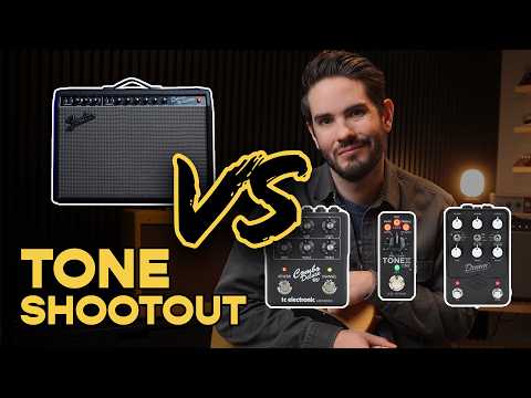 Tube Amp vs Amp Sims | Tone Shootout | Real Deluxe Reverb vs UA Dream, TC Combo Deluxe 65, and Tonex