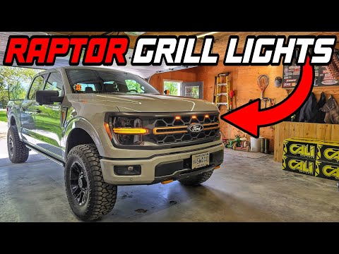I Installed Raptor Grill Lights on My Truck