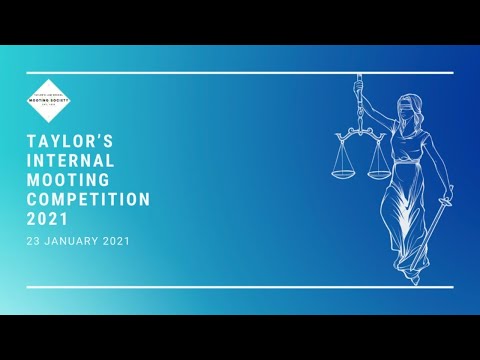 Taylor's Internal Mooting Competition 2021 (TIMC) | Grand Finals & Closing Ceremony
