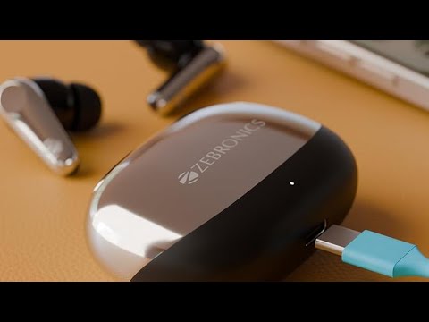 Thumbnail for Zebronics Monk Plus⚡|Premium Mettelic Design| Active Noise Cancellation|Specifications And Price