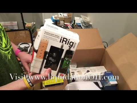Mini Pallet liquidation.com unboxing Part 1 Electronics
