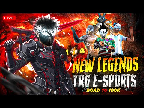 FF LIVE TOP 1 GUILD TEST 1 VS 4 | ROAD TO 100K ON LIVE | LIVE GUILD TESTING#fflive #girllive #ffgirl