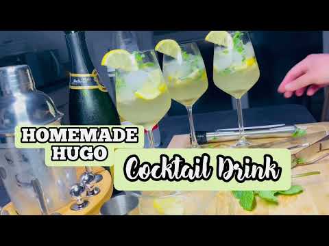 HUGO SPRITZ RECIPE - ITALIAN ELDERFLOWER SPRITZ, APERITIVO TIME!