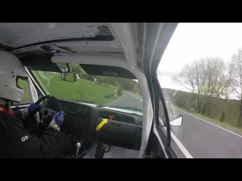 Bergpreis Schotten 2017 Traingslauf 2 mit Überholmanöver