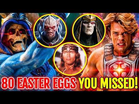 80 Amazing Hidden Easter Eggs From He-Man (2026) Movie - Explored