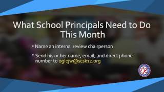 AdvancED Accreditation Overview Video for SCS Principals --  September 2016