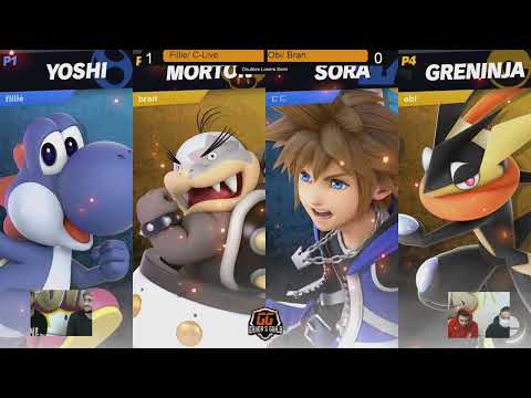 Gamers Guild Smash Monthly 9 Doubles - Fillie/C-Live vs Bran/Obi