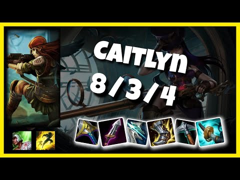 Caitlyn vs Kai'Sa NA Challenger BOT (8/3/4) - v11.4