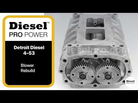 Detroit Diesel Blower Rebuild (4-53)