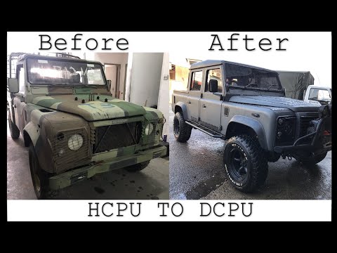 Land Rover Defender TDI 300 HCPU TO 3.9 V8 DCPU