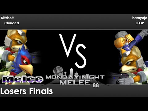 MNM 88 - Blitzbolt + Clouded vs hamyojo + SFOP - Losers Finals Melee