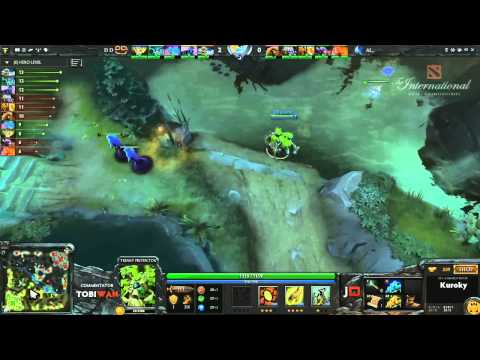 Absolute Legends vs DD DOTA Game 1  DOTA 2 International Western Qualifiers - TobiWan & Soe