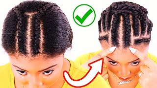Crochet Braid Pattern For VERY NATURAL LOOKING INSTALL! breanna rutter
