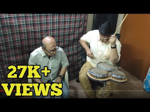 Father Son Rhythm Solo 12 - Dancing beats - Tri Toms with Darbuka