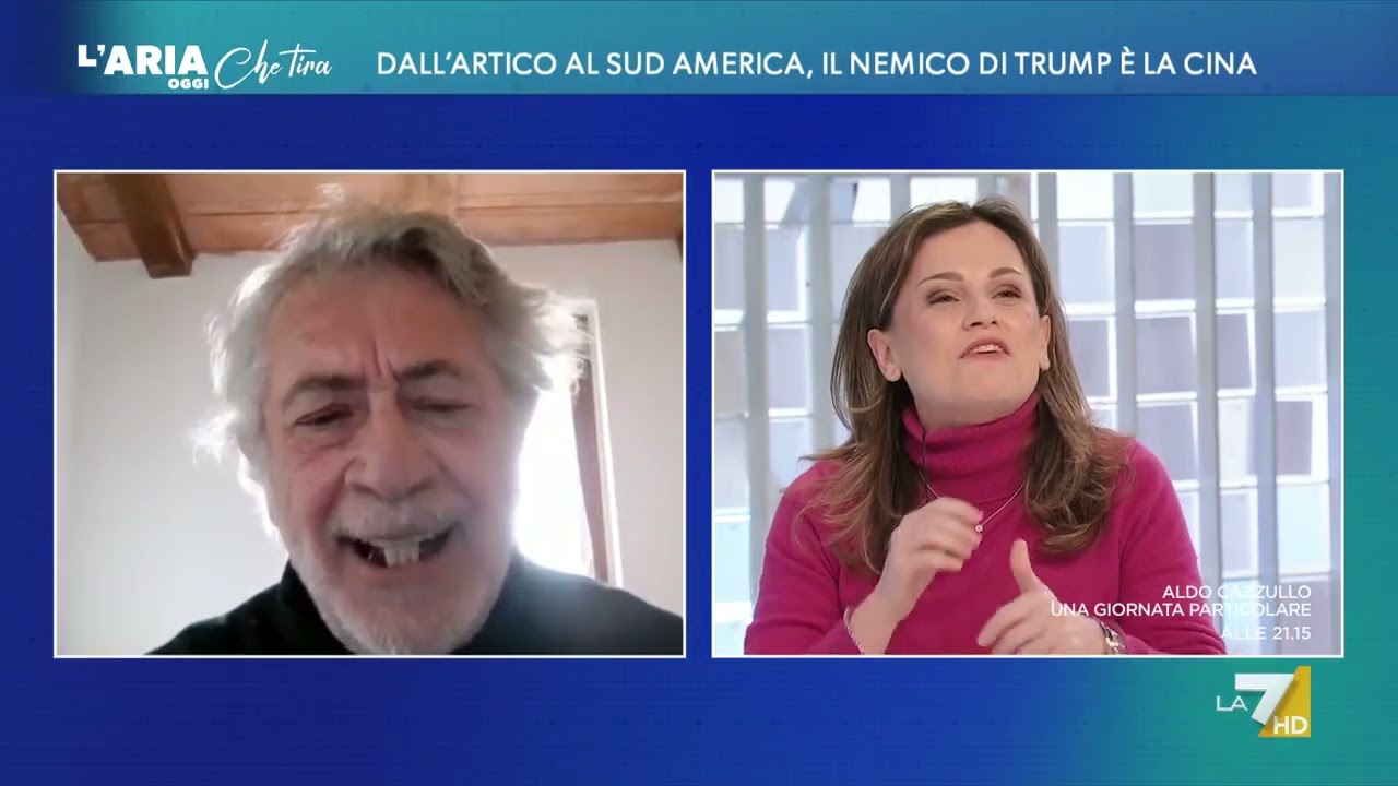 Scontro tra Paola Tommasi e Alberto Negri: "Gli USA difendono i nostri valori", "Che risate mi ...