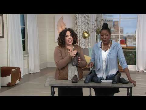 Earth Origins Leather Slip-on Shoes - Leona on QVC