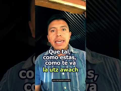 frases utiles en idioma kiche - aprender k'iche