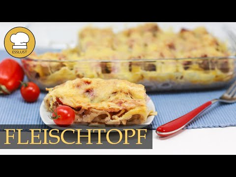 Straßburger FLEISCHTOPF  - herzhafter Auflauf aus dem Backofen