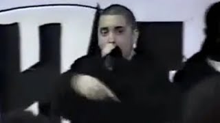 Eminem Live 1997 at Phat house with D12 [RARE video]