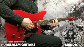 Video thumbnail for PureSalem Guitars Mendiola with Sean Gibson of The Noise Reel by Sean Gibson