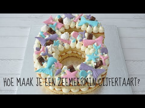 , title : 'Hoe maak je een zeemeermin cijfertaart | liefdevoorbakken.nl'