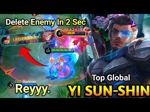 Yi Sun Shin Top Global 2021 Build | Top Global Yi Sun Shin Gameplay - MLBB