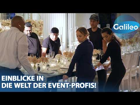 Hochzeitszauber und Yachtluxus: Ein Blick in die Welt der Event-Profis!