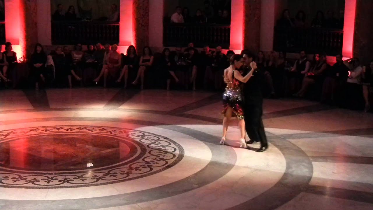Performance by Giuseppe Bianchi y Sabina Cipolla al Teatro Salone Margherita Tango Napoli