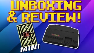 TurboGrafx-16 Mini Unboxing and Review!