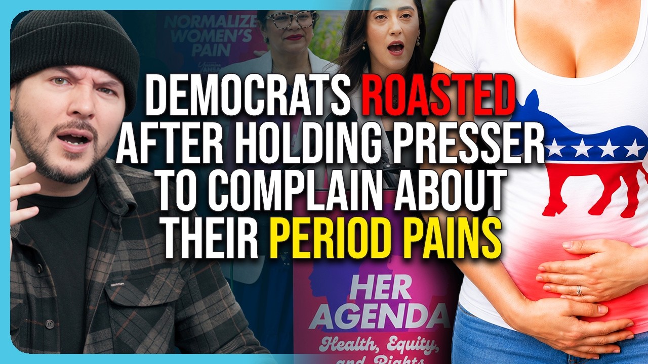 Democrats ROASTED After Holding Presser To Complain About Their Period Pains