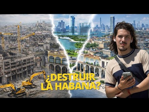 El plan de 1956 que iba a DESTRUIR Y MODERNIZAR La Habana, CUBA.