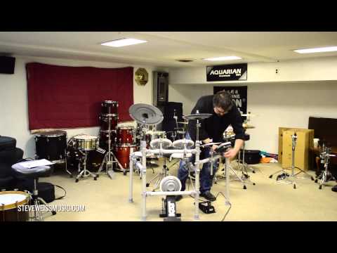 KAT KT2 Electronic Drum Set Setup