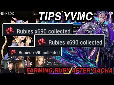 Seven Knights - FARMING RUBY SETELAH RUBY BANGKRUT GACHA SIZAR [TIPS BY YVMC]