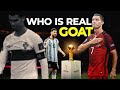 Who Is GOAT According to Statistics || Messi Vs Ronaldo