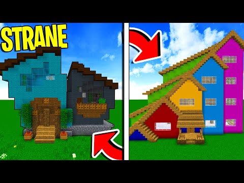 LE 10 CASE PIÙ STRANE E BELLE DI MINECRAFT - ITA