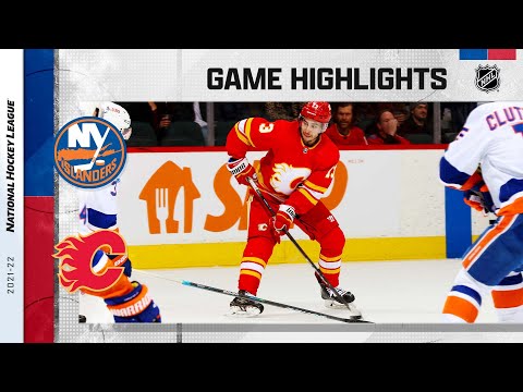 Islanders @ Flames 2/12/22 | NHL Highlights