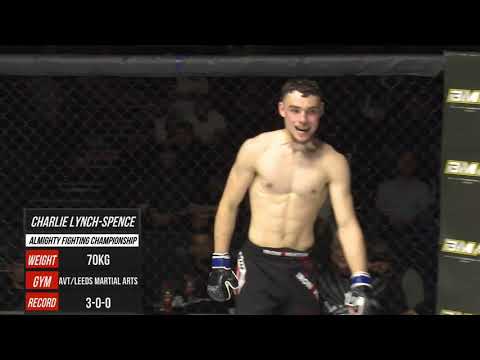 Almighty Fighting Championship 25 Charlie Lynch-Spence v Tommy Coyle