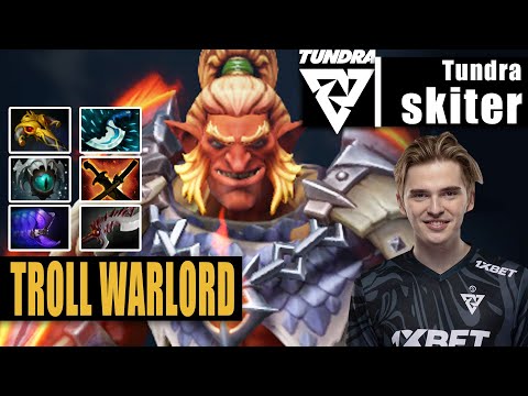 Troll Warlord Safelane | Tundra.skiter | TI11 CHAMPION IMBA TROLL CARRY | 7.32d Gameplay Highlight