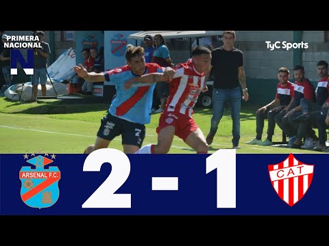 Arsenal 2-1 Talleres (RdE) | Primera Nacional | Fecha 7 (Zona A)