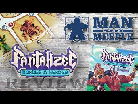 Fantahzee: Hordes and Heroes Review by Man Vs Meeple