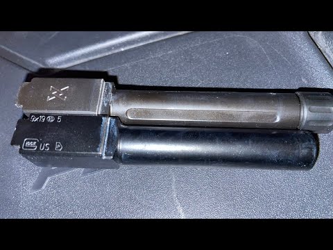 Firing range accuracy test between factory barrel and True Precision barrel
