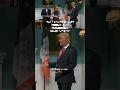 'SNL' pokes fun at Trump and Mamdani's relationship