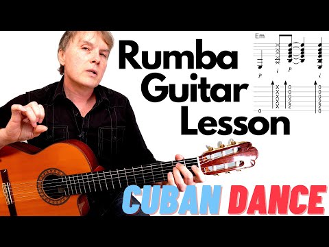 Rumba Flamenca Guitar Tutorial - Learn to play Cuban Dance - Rumba Guitar Lesson - Guitar TAB