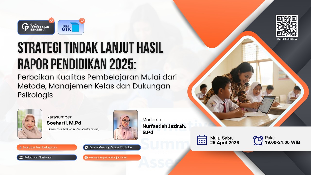 Rapor Pendidikan 2025 Turun? Ini Strategi Perbaikan Pembelajaran yang WAJIB Dilakukan Guru!