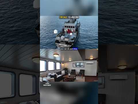 Mini Tour of Anne S Pierce – Steel Explorer Yacht with 7000nm Range