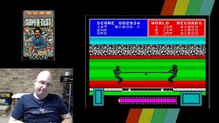 Amigos Plays Daley Thompson's Super Test (1985, Ocean) ZX Spectrum